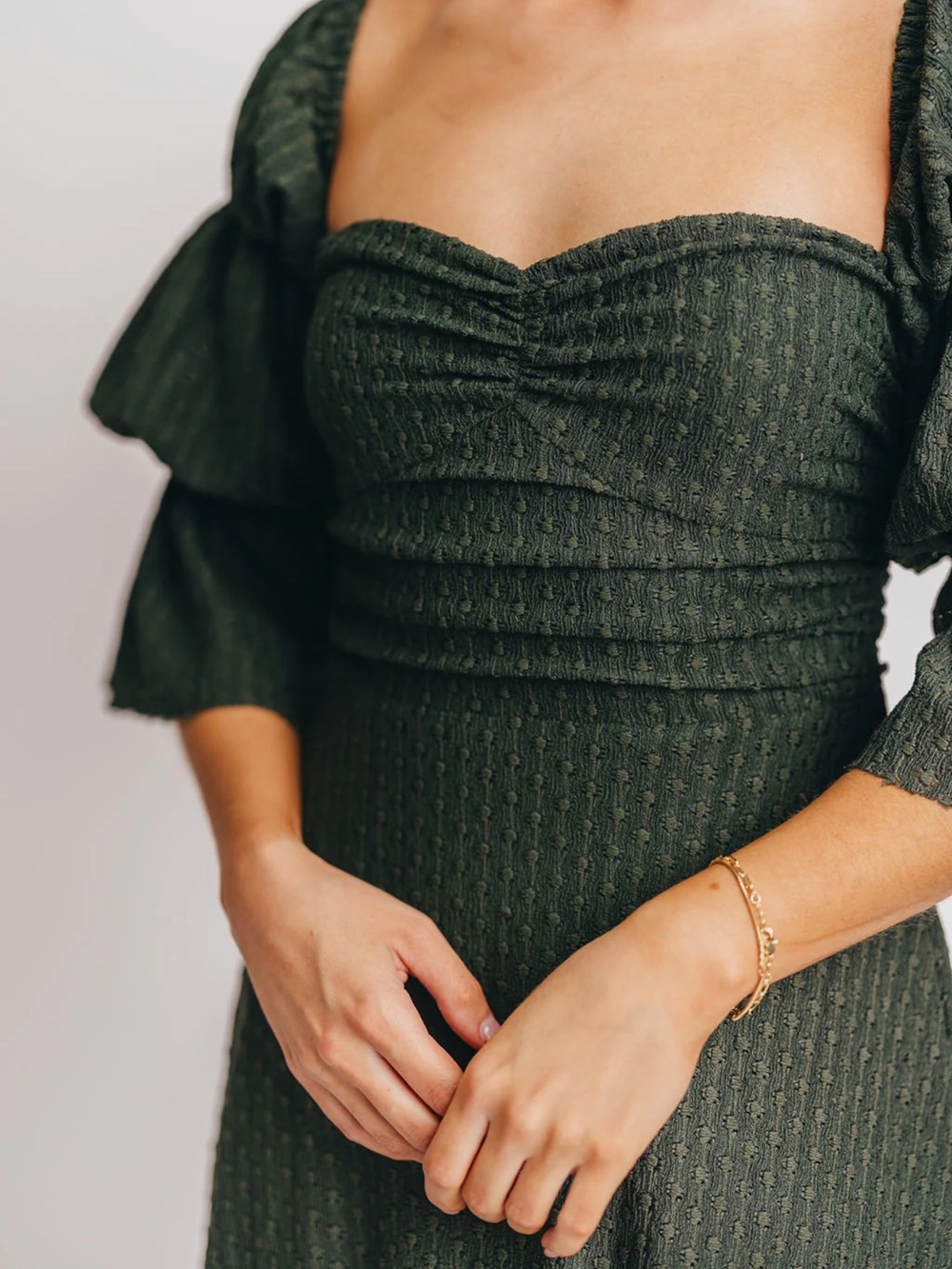 Worth Collective Corrine Tiered Sleeve Maxi Dress with Pockets 
Q2 - Picture 4 of 8
